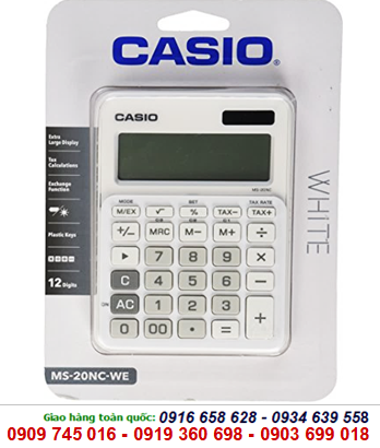 Máy tính tiền Casio MS-20NC-WE chính hãng Casio Nhật